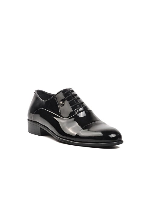 Pierre Cardin 70PC20 Groom Siyah Rugan Hakiki Deri Erkek Klasik Ayakkabı