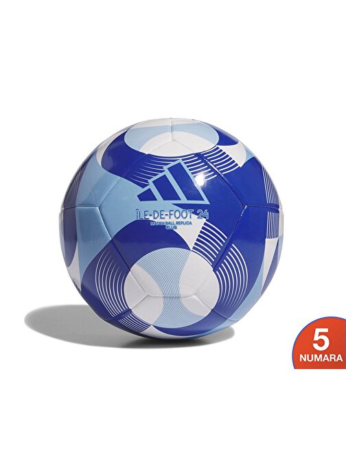 adidas Olympics24 Clb Futbol Topu IW6328 Mavi