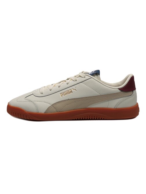 389406-08 Puma Club 5V5 Erkek Spor Ayakkabı Beyaz