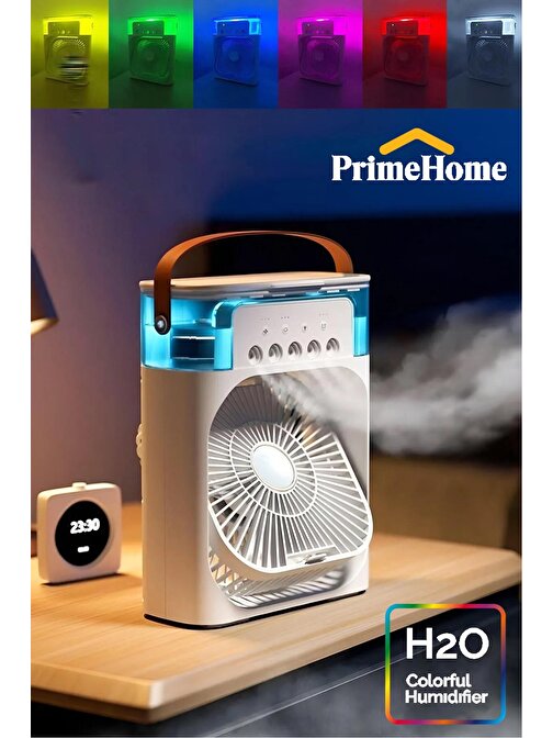 5 Başlık Mini Fan Klima H2o Humidifier Ortam Oda Nemlendirici Vantilatör Hava Soğutucu Fan