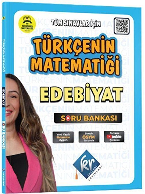 Gamze Hoca Türkçenin Matematiği Tüm Sınavlar İçin Edebiyat Soru Bankası KR Akademi
