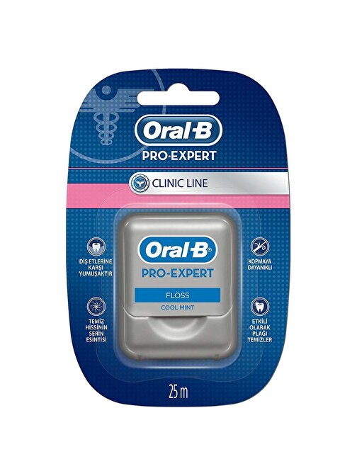 Oral-B Pro E x pert Clinic Line Diş İpi 25 m