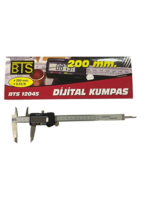 Bts 12045 Dijital Kumpas 200 mm