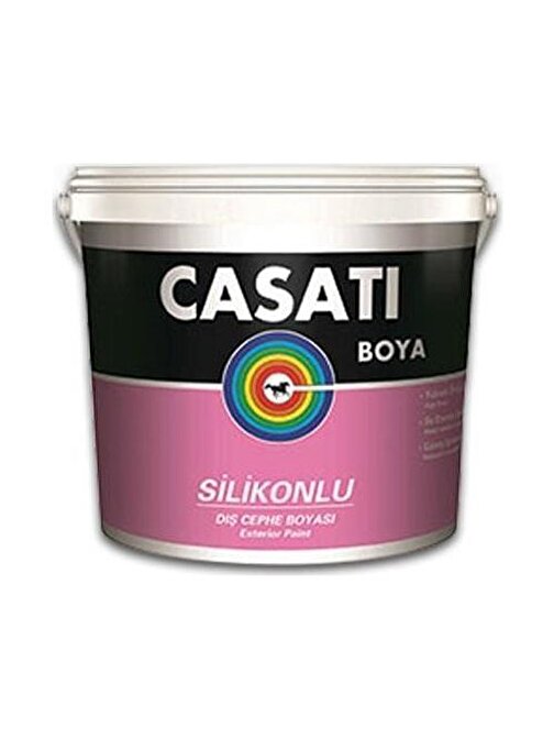 Casati Silikonlu Dış Cephe Boyası 7,5 Litre Beyaz