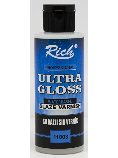 Rich Ultra Gloss Su Bazlı Sır Vernik 120 cc