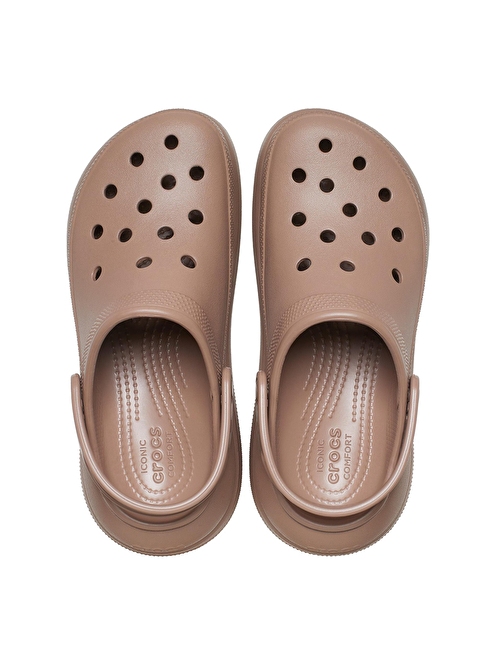 207521-2Q9 Crocs Classic Crush Clog Kadın Terlik Kahve