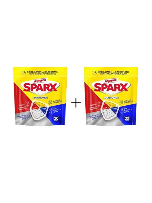 Asperox Sparx Bulaşık Makinesi Deterjanı 60 Tablet