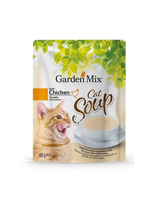 Gardenmix Tavuklu Kedi Çorbası 40gr