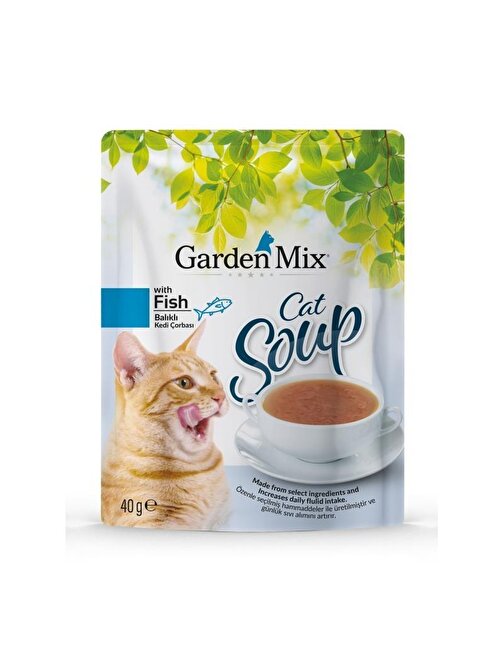 Gardenmix Ton Balıklı Kedi Çorbası 40gr