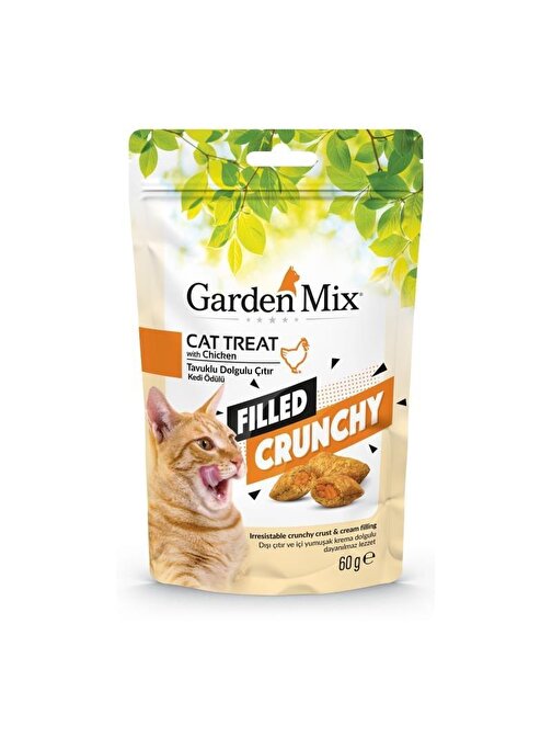 Gardenmix Tavuklu İçi Dolgulu Kedi Ödülü 60gr