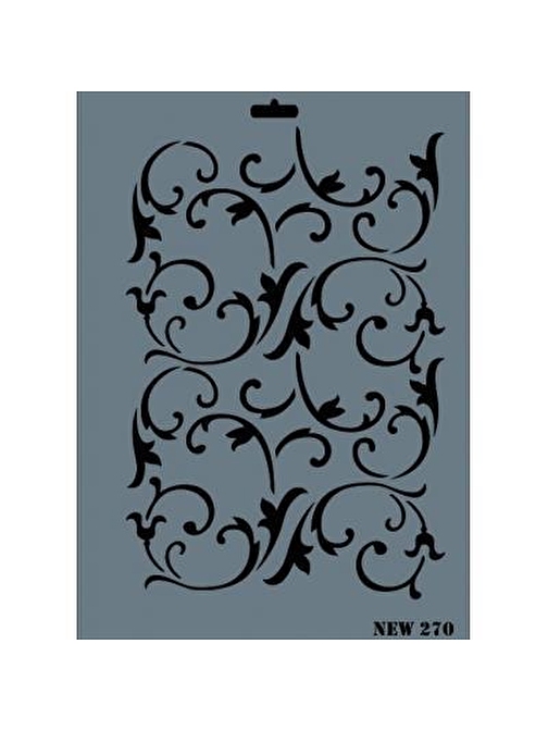 Rich New Seri N-270 Stencil 35x25 cm