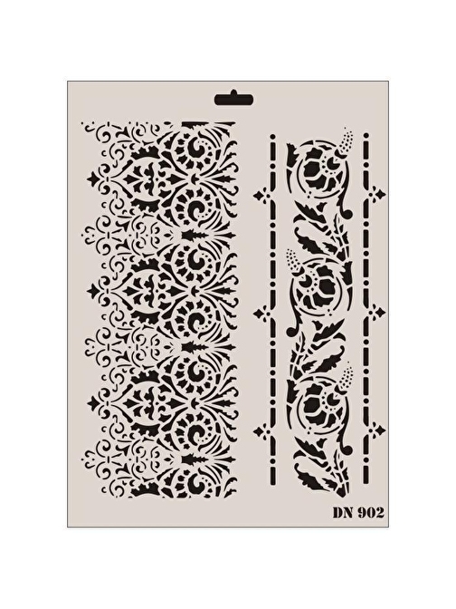 Rich Dantel Seri DN-902 Stencil 35x25 cm