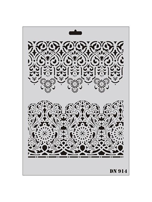 Rich Dantel Seri DN-914 Stencil 35x25 cm