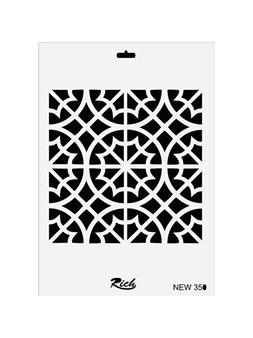 Rich New Seri N-350 Stencil 35x25 cm