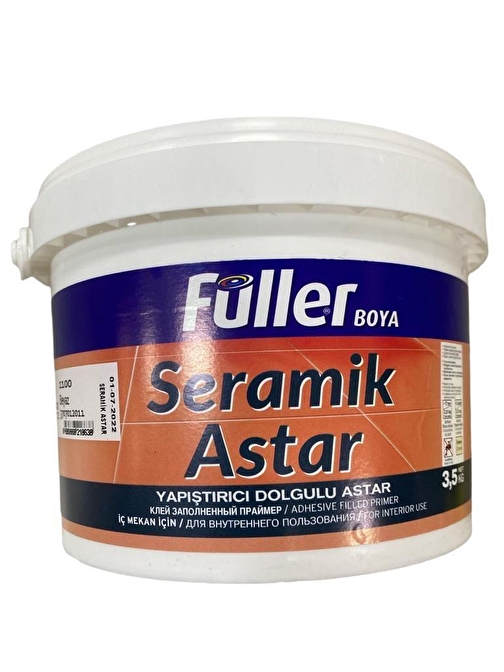  Füller Seramik Üstü Astar 3,5 Kg Beyaz