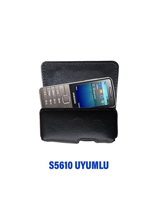 Tfy Store Samsung 5610 Uyumlu Kılıfı Tuşlu Telefon Bele Takılan Kemer Kılıf