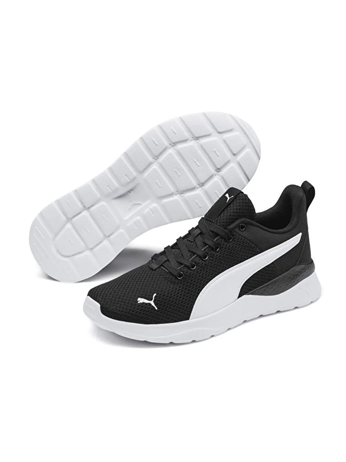 Puma Anzarun Lite Unisex Siyah Beyaz Spor Ayakkabı 37112802