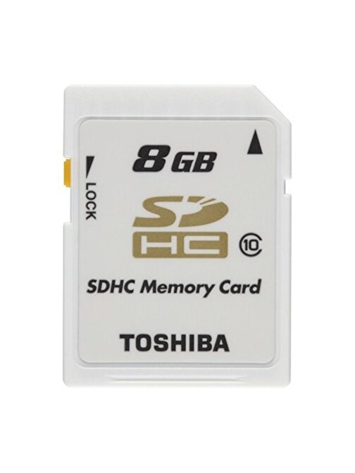 Toshiba 8 Gb SdHc Class10 Hafıza Kartı