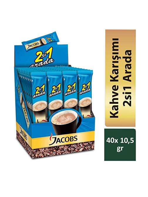Jacobs 2si1 Arada Kahve 40'lı Paket