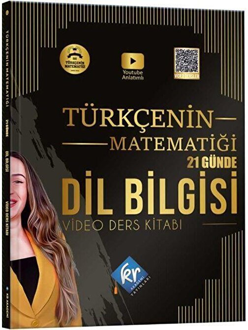 TYT AYT KPSS Dil Bilgisi Türkçenin Matematiği Video Ders Kitabı KR Akademi