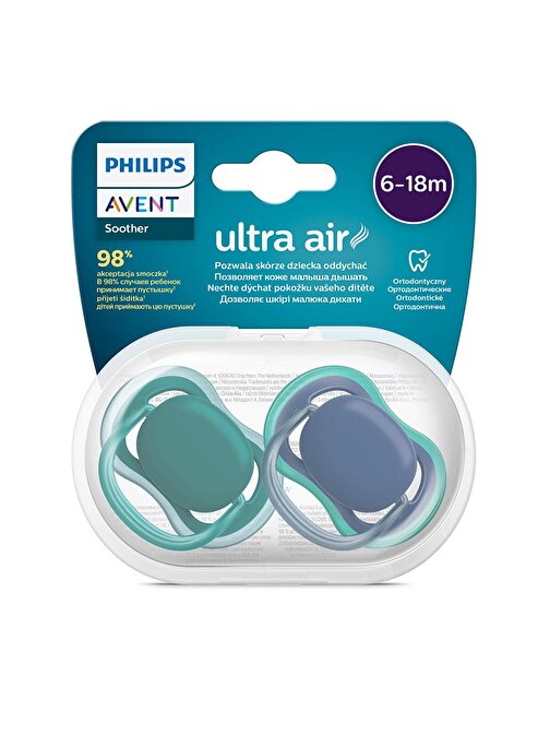 Philips Avent Ultra Air Emzik 6-18 Ay, 2'li Paket, Unisex