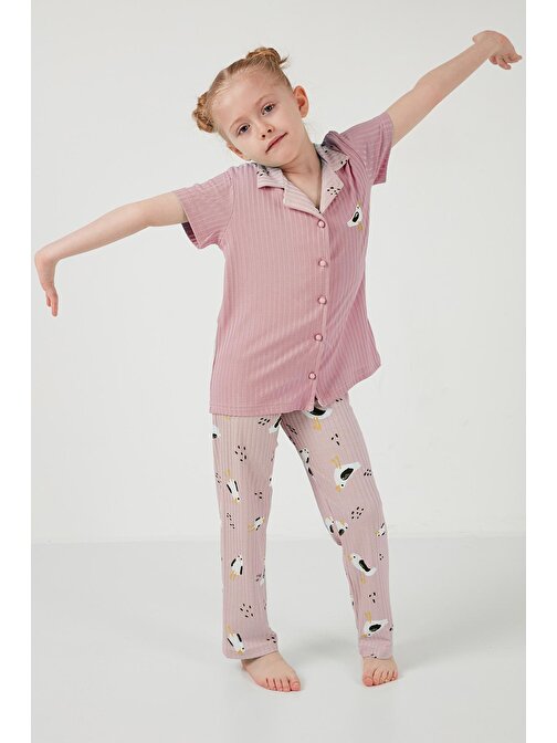 Lela Kız Çocuk Pijama Takımı 6576001