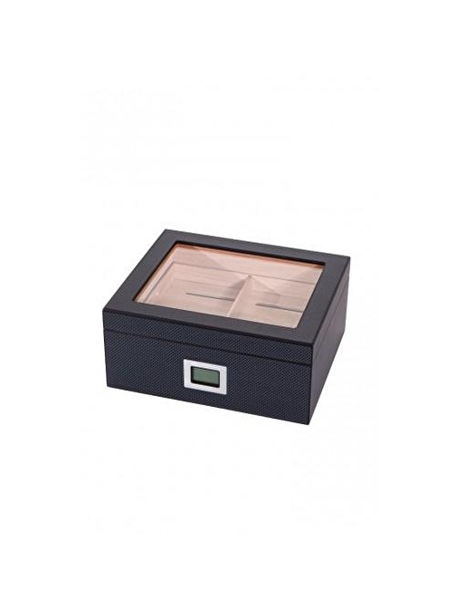 Camlı Nem Ölçerli Humidor PHUM0141
