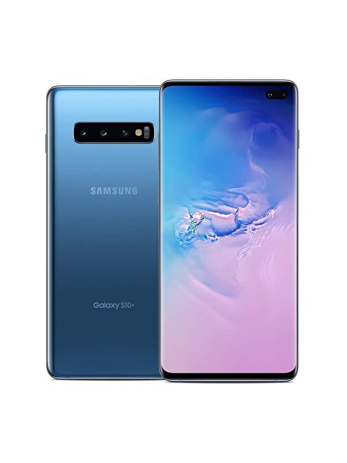 Samsung Galaxy S10 Plus Blue 128GB Yenilenmiş C Kalite (12 Ay Garantili)