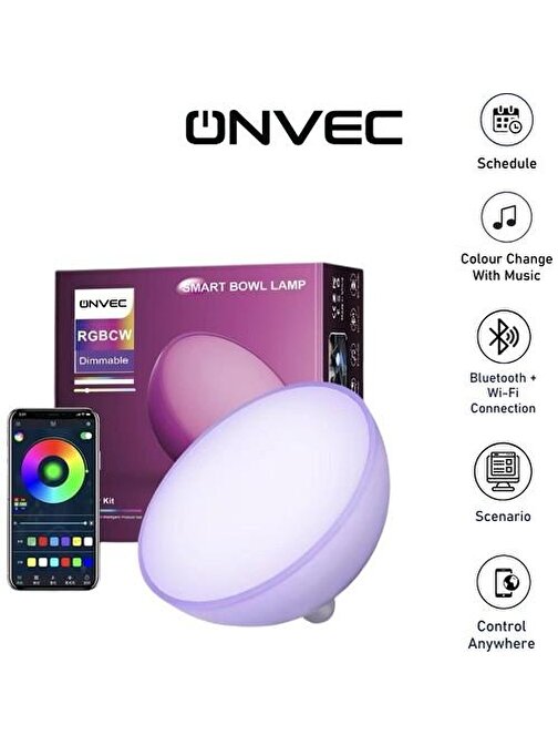 Onvec Bowl LED Wi-Fi+Ble