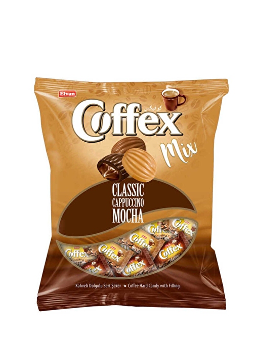 Coffex Mix (Kahve-Cappuccino-Mocha) 1000 Gr. (1 Poşet)