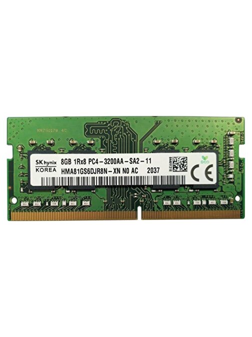 Sk Hynix HMA81GR7CJR8N-XN T8 AD 8GB DDR4 3200MHz Sunucu Ram