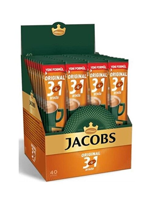 Jacobs 3 In 1 Arada Mix Eco 16 gr. 40 Adet