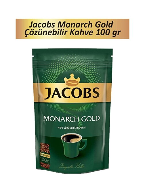 Jacobs Monarch Gold Kahve 100 gr