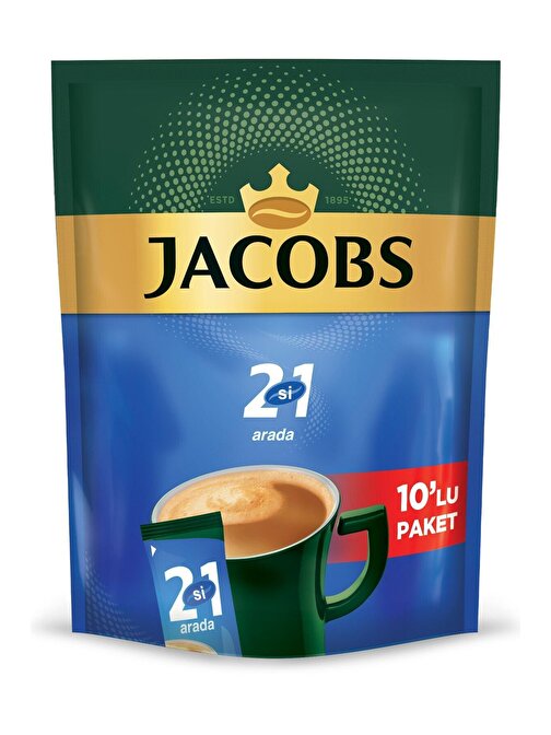 Jacobs 10'Lu 2si 1 Arada Kahve