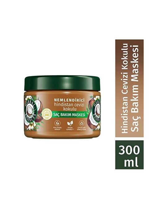 Herbal Essences Nemlendirici Hindistan Cevizi Kokulu Saç Bakım Maskesi 300 ml