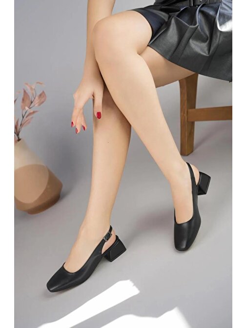 Papuçcity Gzzh 02820 3 Cm Topuklu Kadın Stiletto Ayakkabı