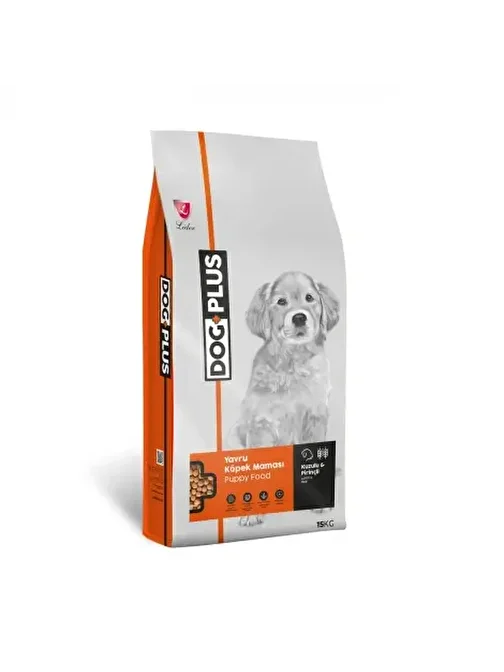 DogPlus Kuzu Etli Pirinçli Yavru Köpek Maması 15 Kg