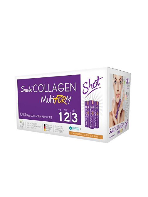 Suda Collagen Multiform Şeftali 30 Shot