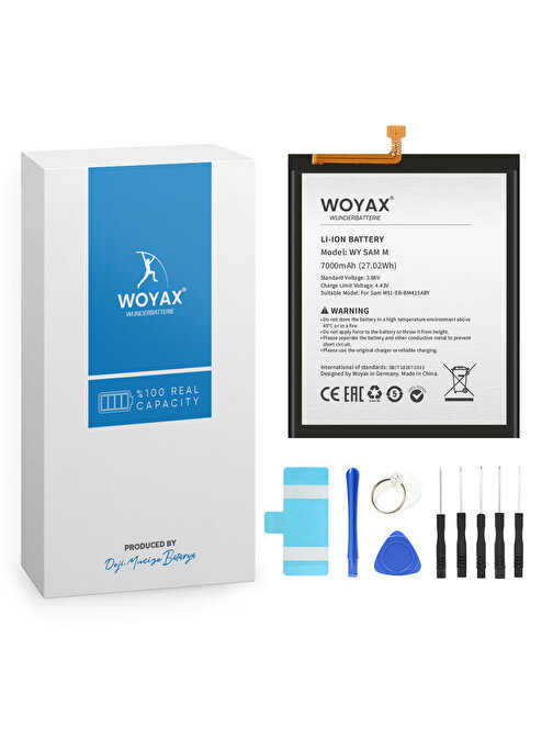 Woyax by Deji Samsung Galaxy M51 Batarya