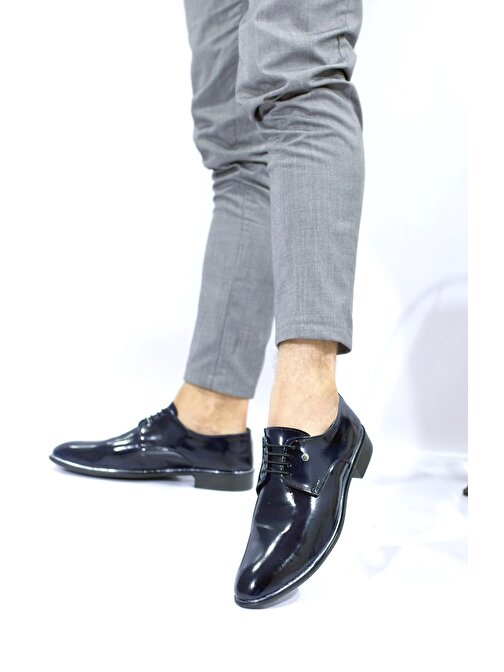 Tomiross Erkek Koyu Lacivert  Damatlık Klasik Ayakkabı TMRS-570