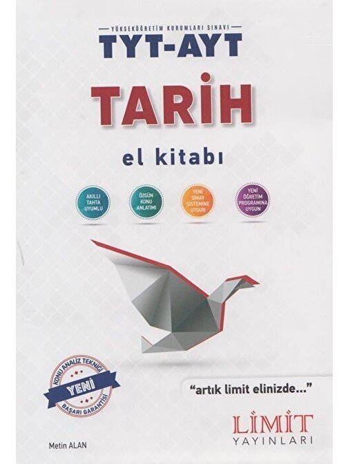 YKS Tarih El Kitabı Limit Yayınları