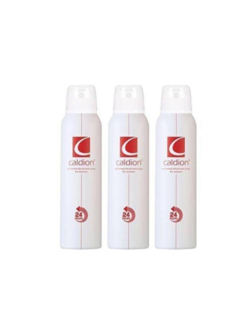 Caldion Bayan Deodorant 150 ml X 3 Adet