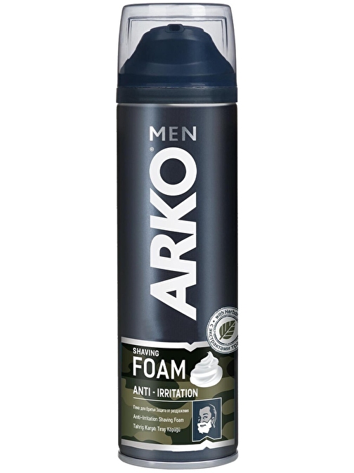 Arko Men Tıraş Köpüğü Anti Irritation 200 m