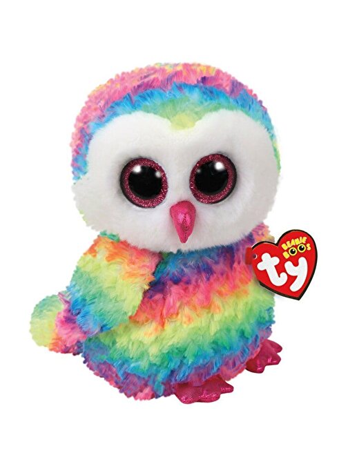 Mega Owen - Multıcolor Owl Reg Baykuş 15CM Peluş Oyuncak