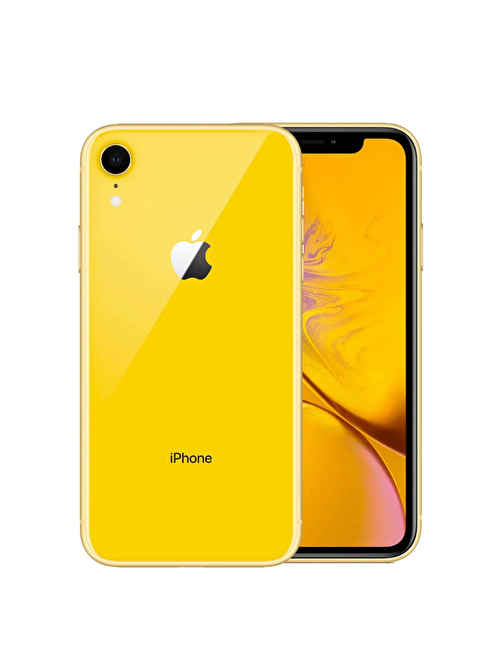 APPLE iPhone XR 64GB Sarı (Yenilenmiş - Çok İyi)