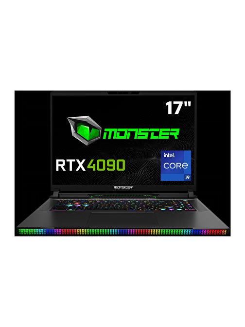 Monster Semruk S7 V9.3 NVIDIA GeForce RTX4090 Intel Core i9-13980HX 32 GB RAM 1 TB SSD 17 inç QHD+ Freedos Oyuncu Dizüstü Bilgisayarı