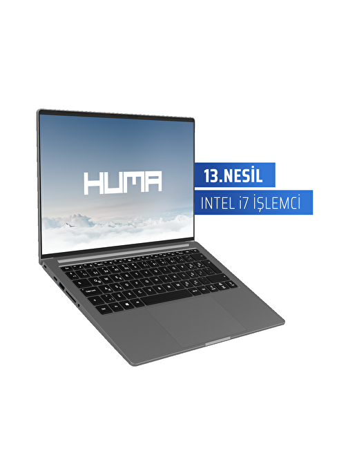 Monster Huma H4 V4.2 Iris Xe Graphics Eligible Intel Core i7-1360P 16 GB RAM 500 GB SSD 14 inç QHD Freedos Dizüstü Bilgisayar