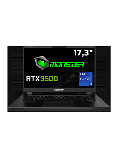 Monster Markut M7 V6.1 Intel Core i9 13980HX 32 GB RAM 1 TB SSD 12 GB RTX 3500 ADA FreeDOS 17.3" UHD 144 Hz İş İstasyonu