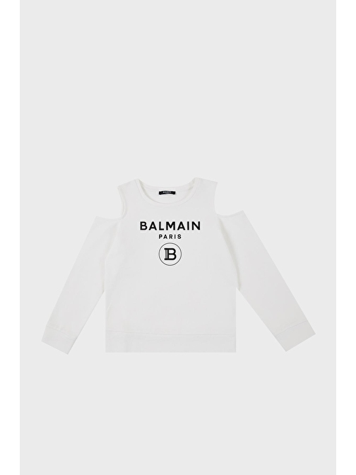 Balmain Çocuk Sweat 6M4020 MX270 130