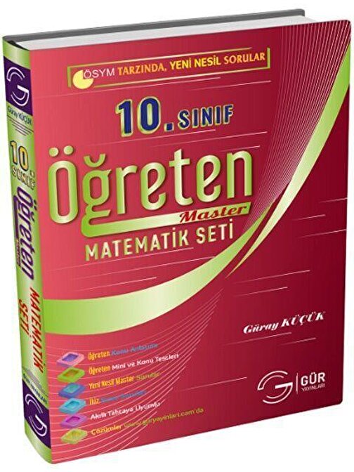 10. Sınıf Öğreten Master Matematik Seti Gür Yayınları